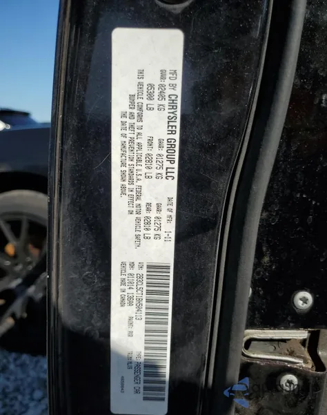 2011 Dodge Charger R/T from USA, damaged, VIN 2B3CL5CT1BH504113